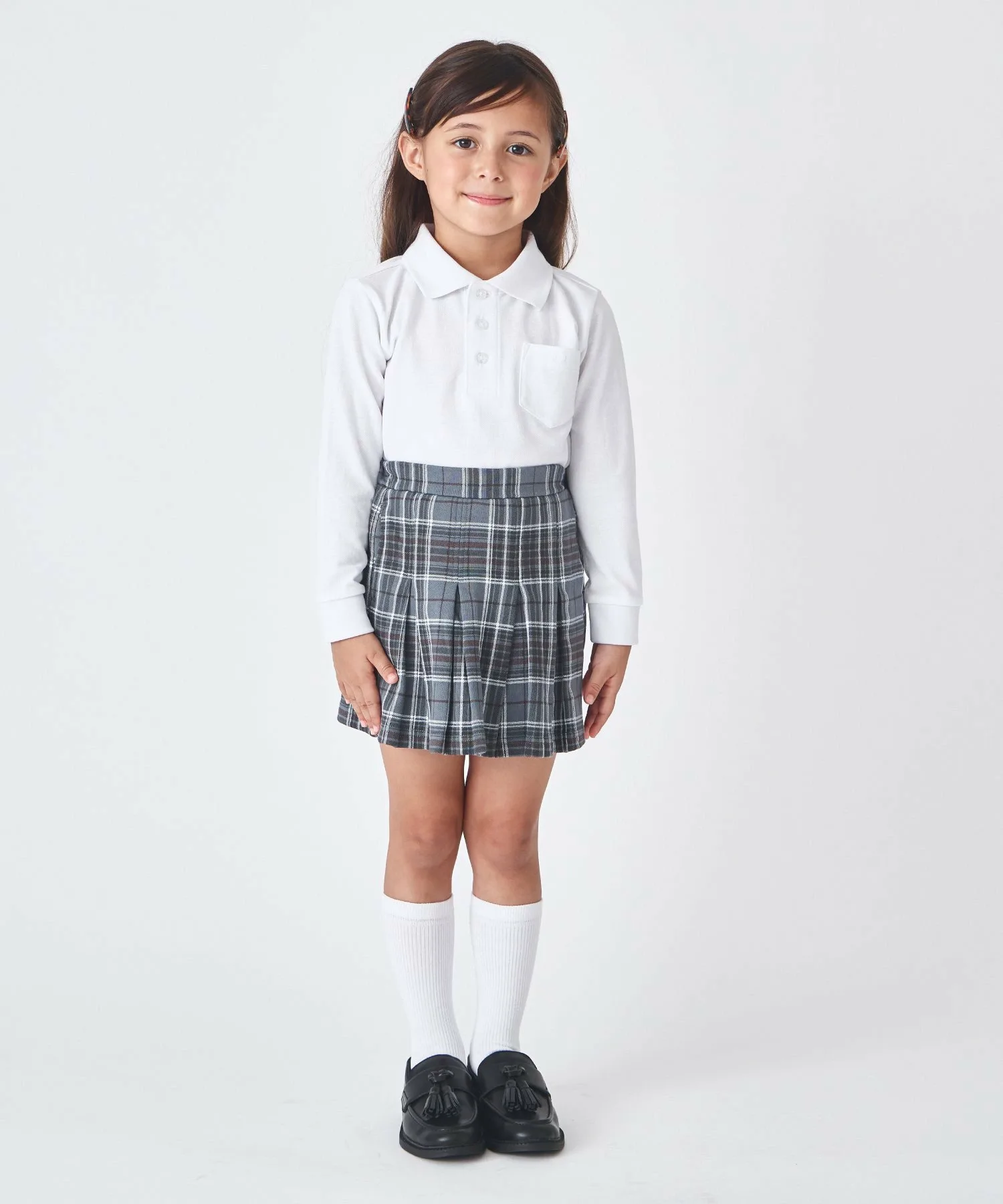 картинка Рубашка-поло с длинными рукавами Ever Closet, white от магазина Одежда+