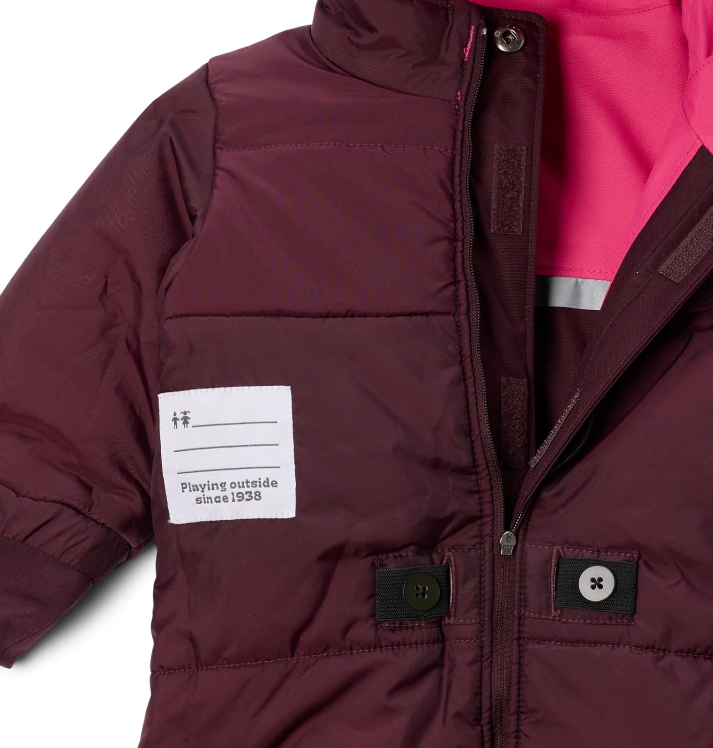 картинка Columbia мальчиков Buga III комбинезон, Moonvista/Pink Ice от магазина Одежда+