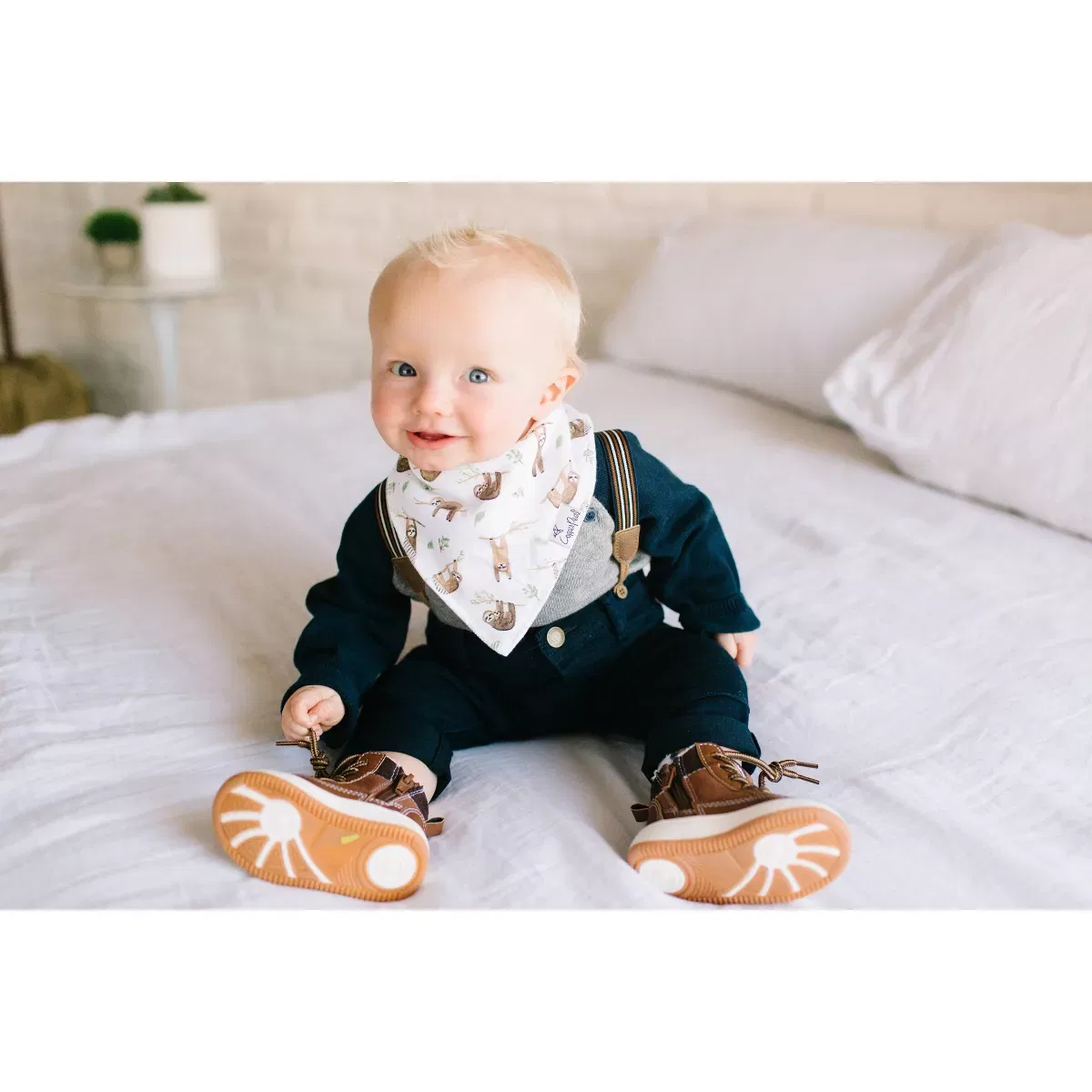 картинка Детский набор слюнявчиков Ocean INFANT BASICS/FURNITURE, Noah от магазина Одежда+