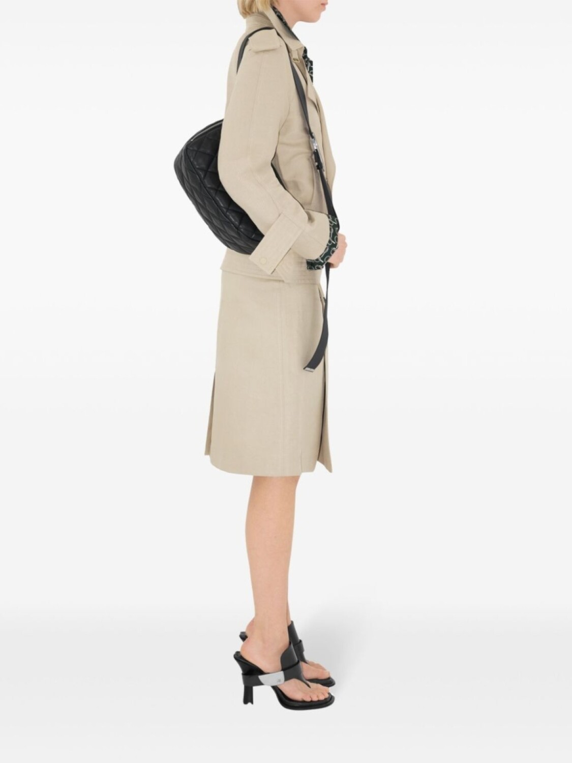 картинка Тренч Burberry, женский, бежевый от магазина Одежда+