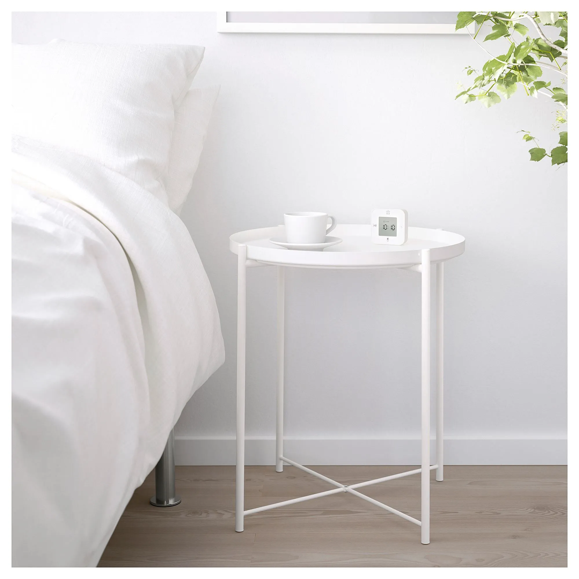 картинка Стол-поднос, белый, 45x53 см, GLADOM IKEA от магазина Одежда+