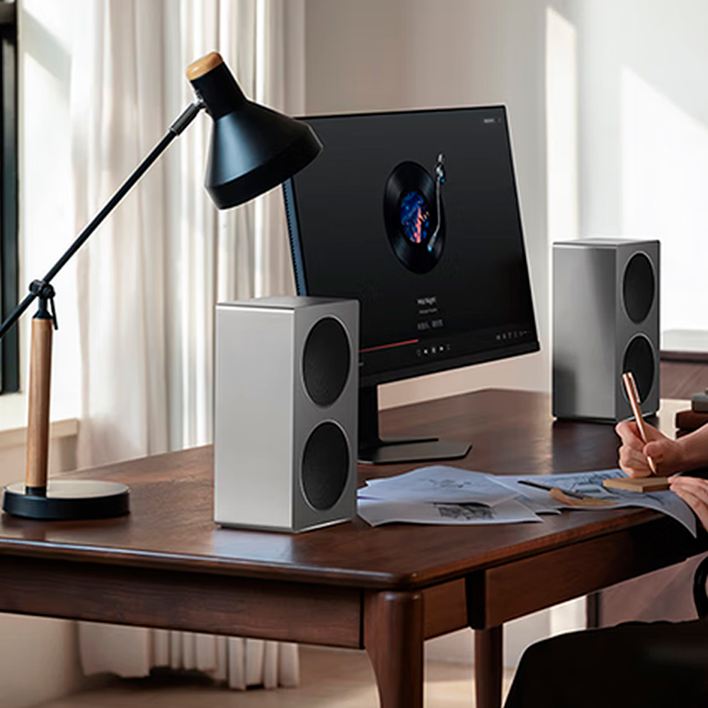 картинка Колонка Xiaomi Sound 2 Pro, серебристый от магазина Одежда+