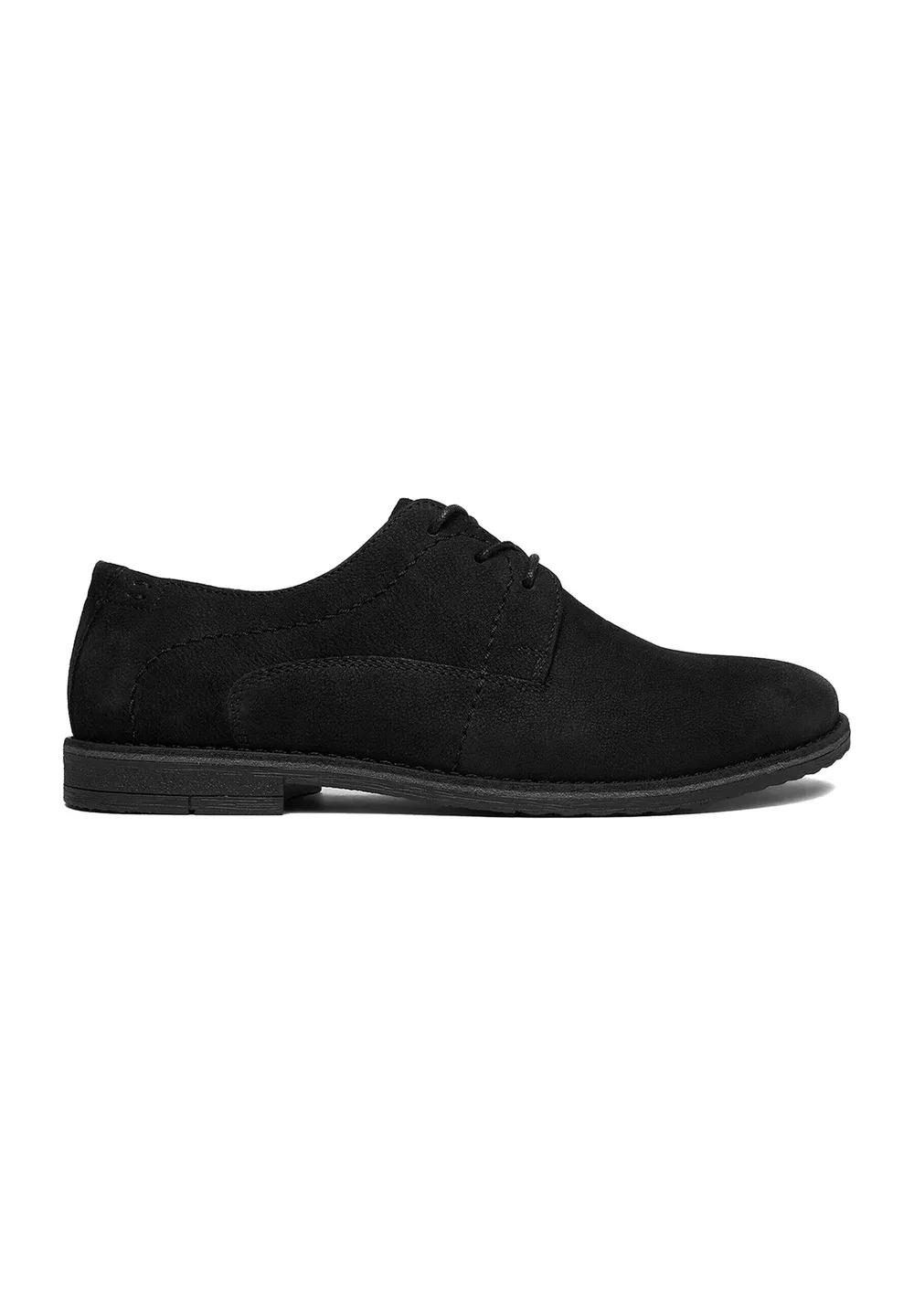 картинка Детские низкие туфли на шнуровке - стильные Lasocki Young, Black от магазина Одежда+