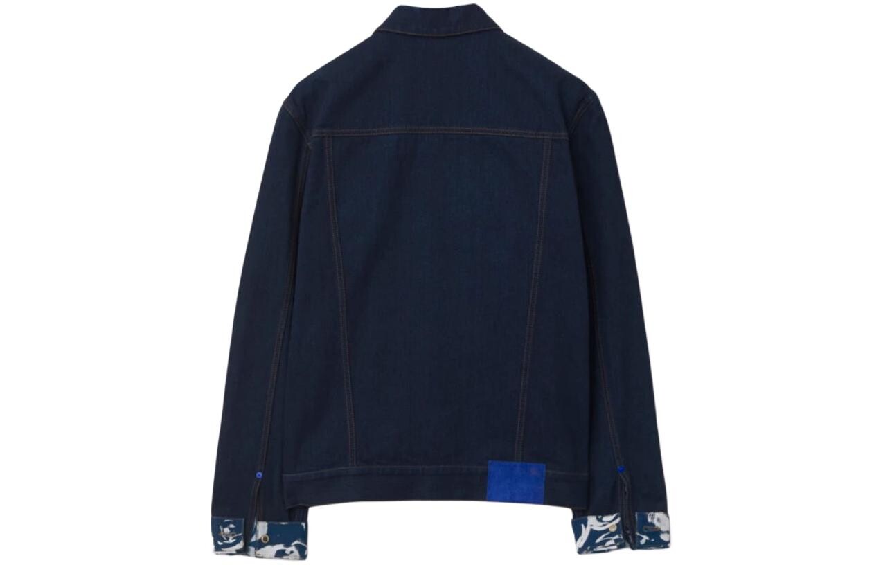 картинка Джинсовая куртка Burberry синий от магазина Одежда+