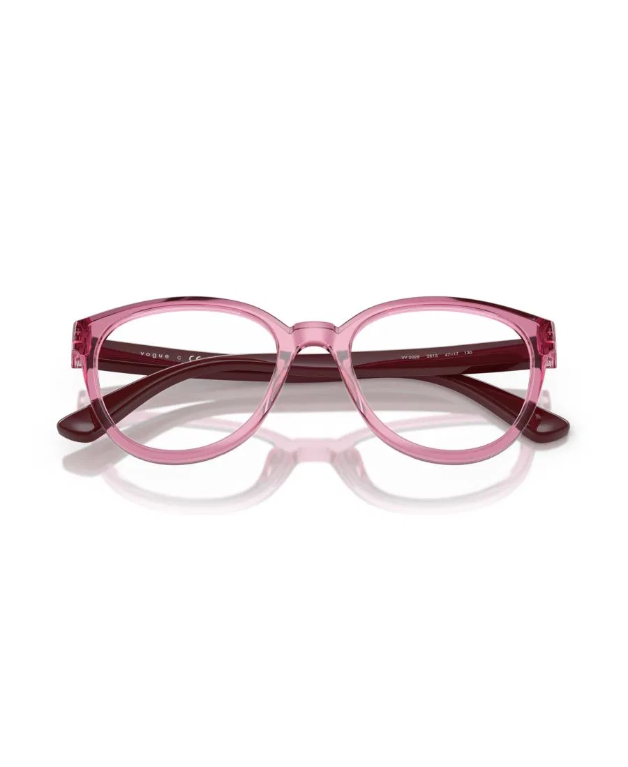 картинка Детские очки Vogue Eyewear VY2029, Transparent Dark Rose от магазина Одежда+