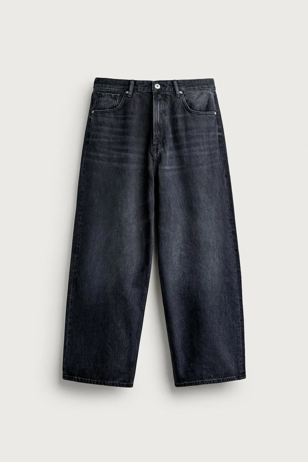 картинка Джинсы свободного кроя ZARA, Charcoal от магазина Одежда+