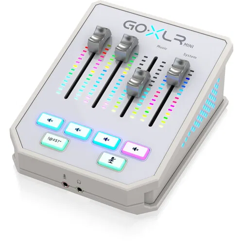 картинка TC-Helicon GoXLR Mini USB стриминговый микшер и аудиоинтерфейс (белый) от магазина Одежда+