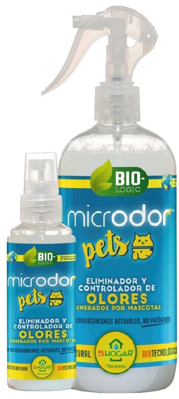 картинка Bactemia Microdor Bio Pets Устранитель запаха домашних животных 75мл от магазина Одежда+