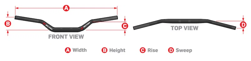 картинка Руль SCAR S² Mittlerer Lenker от магазина Одежда+