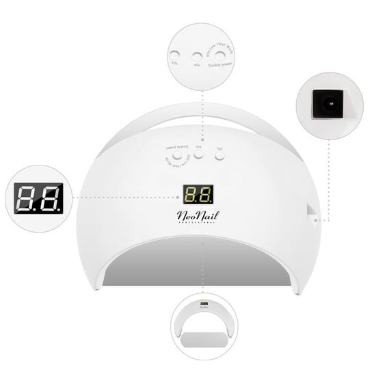 картинка Светодиодная лампа 21Вт/48 ECO Double Power NEONAIL от магазина Одежда+