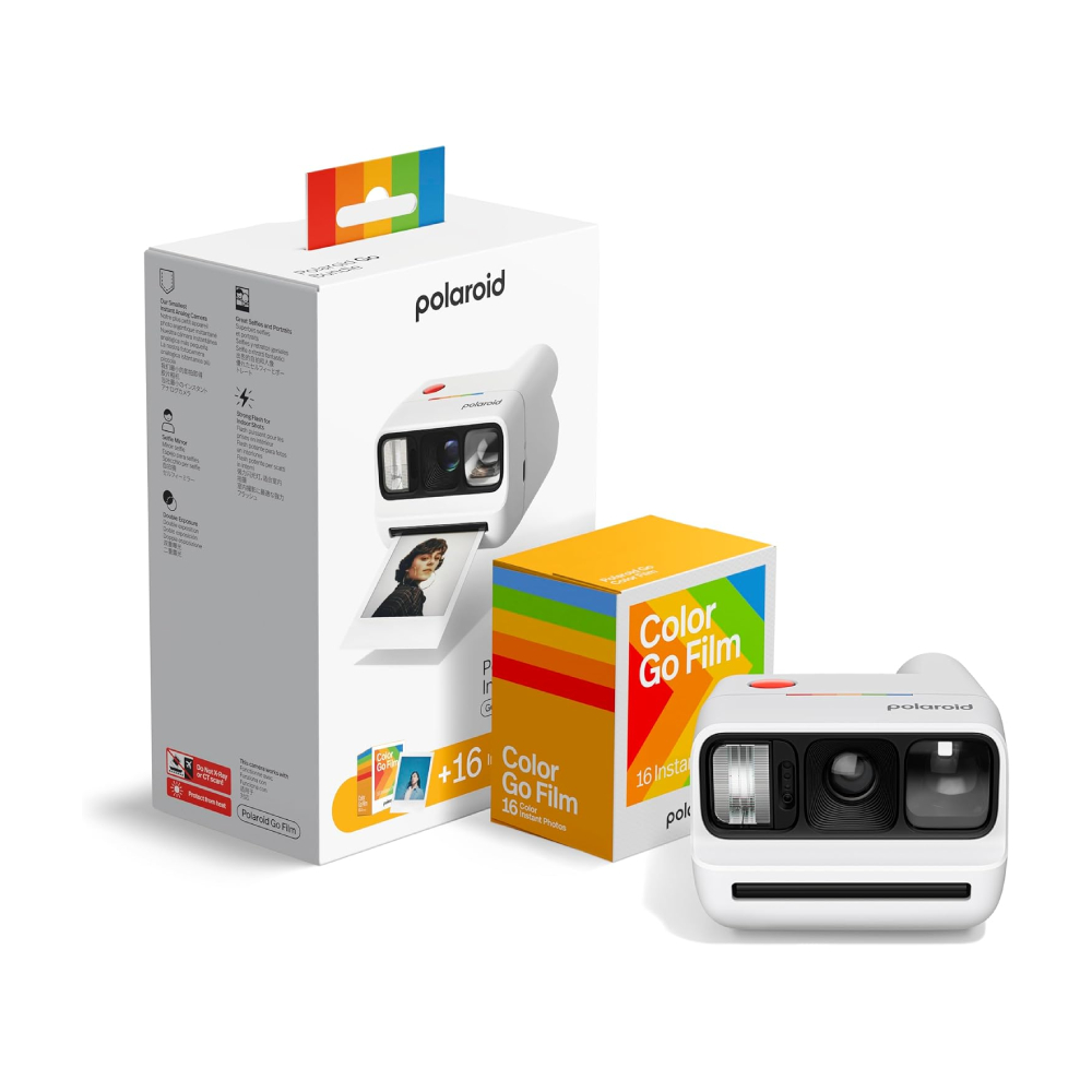 картинка Фотоаппарат Polaroid Go Generation 3, картридж на 16 снимков, белый от магазина Одежда+