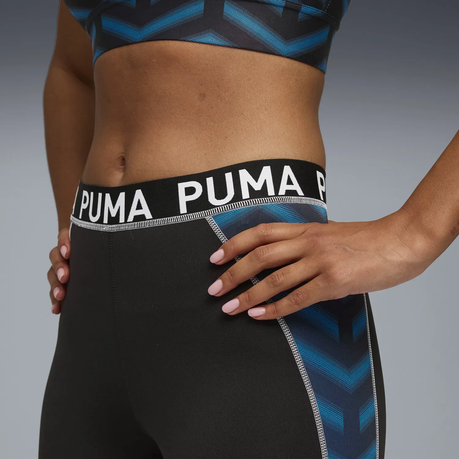 картинка Женские плотные леггинсы Strong Tight Puma, Negro от магазина Одежда+