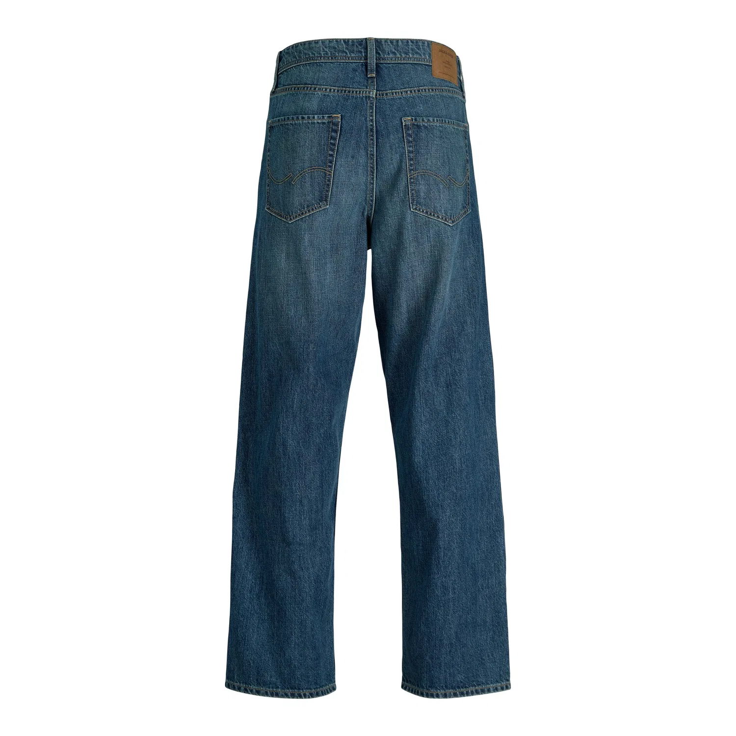 картинка Мужские джинсы свободного кроя Jack & Jones, Dark Blue Washed от магазина Одежда+