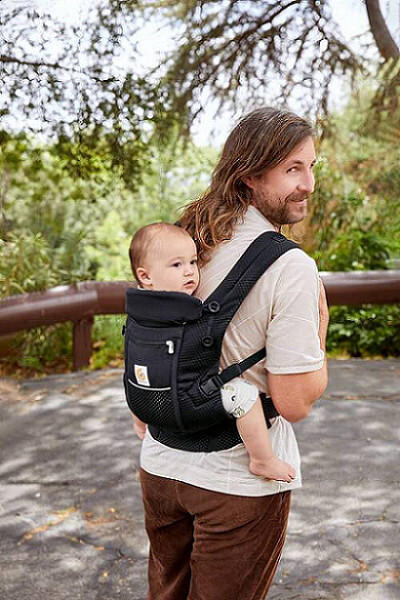 картинка Переноска adapt softflex mesh Ergo Baby, черный от магазина Одежда+