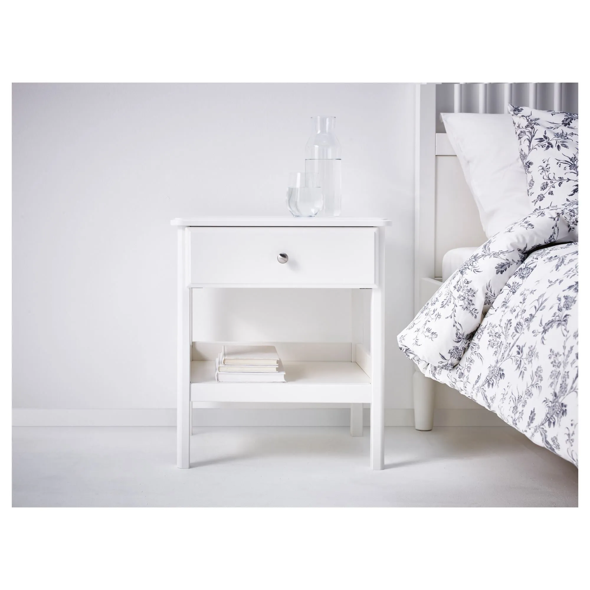 картинка Прикроватная тумба IKEA TYSSEDAL, 51x40 см, белый от магазина Одежда+
