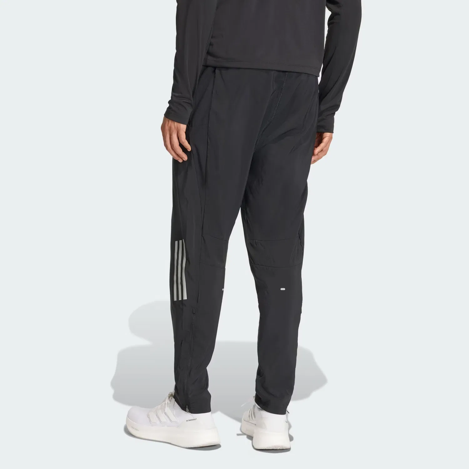 картинка Мужские беговые штаны Climacool Adidas, черный от магазина Одежда+