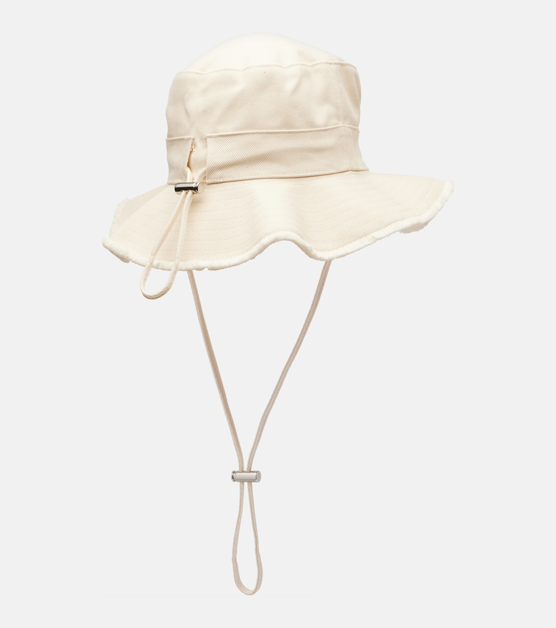 картинка Панама Jacquemus Le Bob Artichaut молочного цвета от магазина Одежда+