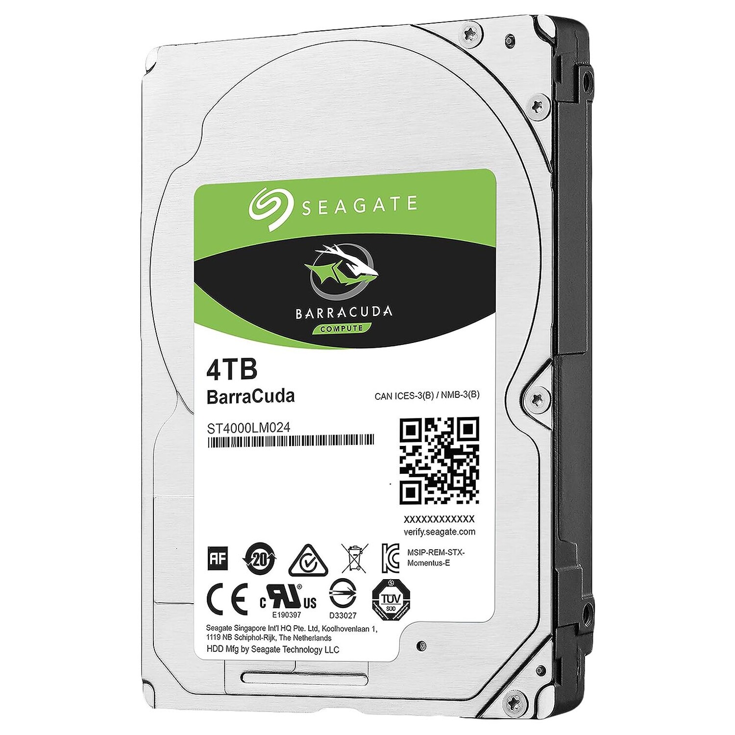 картинка Внутренний жесткий диск Seagate BarraCuda, ST4000LM024, 4 Тб от магазина Одежда+