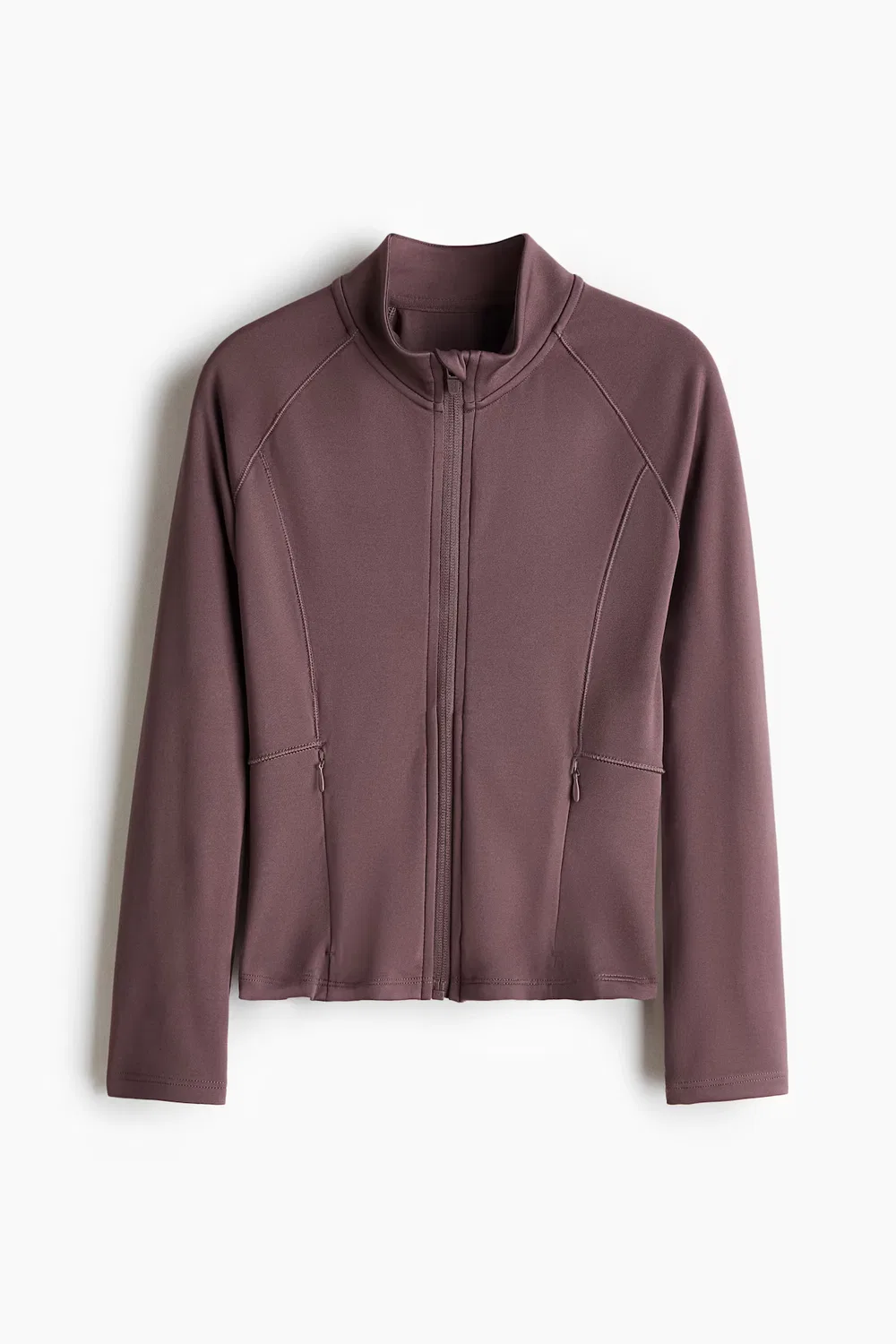 картинка Спортивная куртка с технологией Drymove H&M, Lila-Graubraun от магазина Одежда+