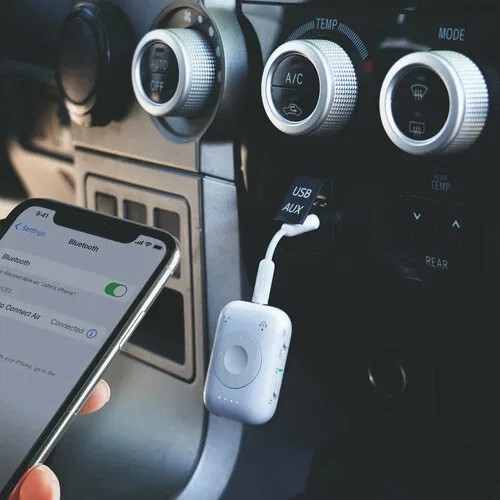 картинка Аудиопередатчик и приемник MEE audio Connect Air Pro Bluetooth (белый) от магазина Одежда+