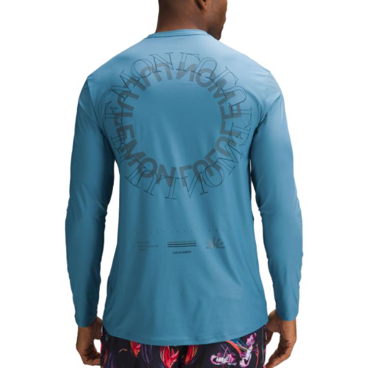 картинка Футболка SS23 Waterside Мужская Lululemon, Цвет хаки коричневый/ROVR от магазина Одежда+