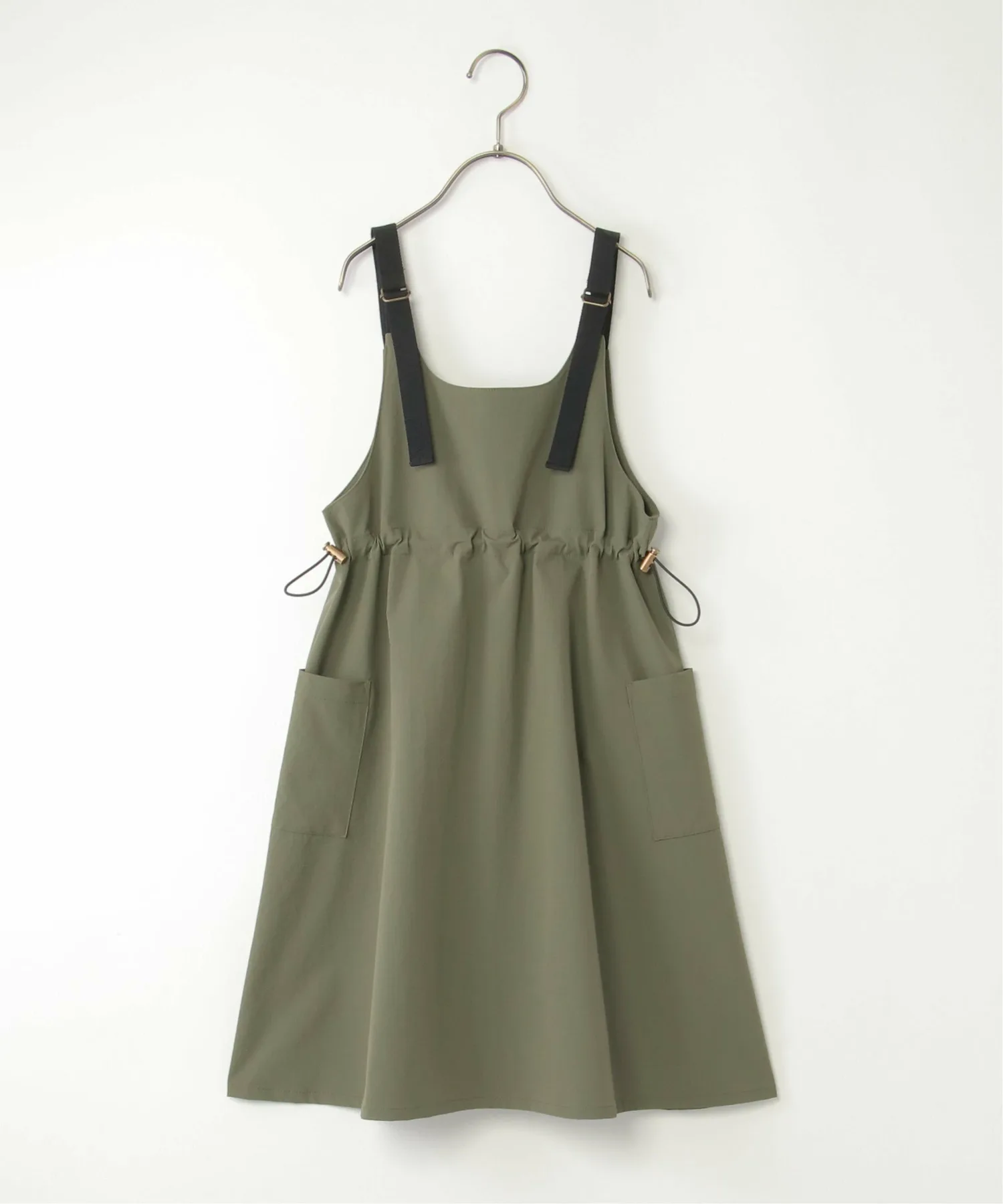 картинка Платье-сарафан карго (120-160 см) Ikka, olive от магазина Одежда+