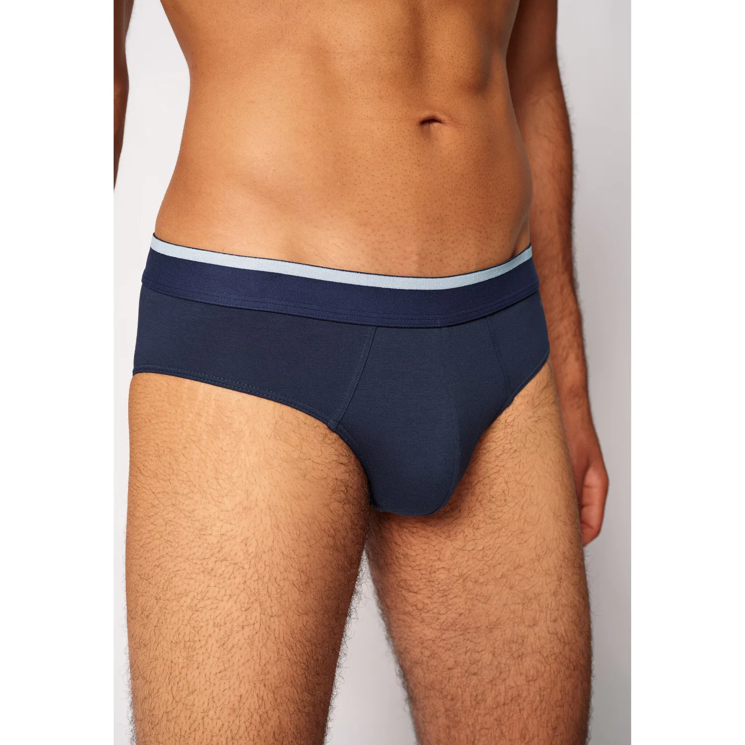 картинка Мужские трусы-слипы классические хлопковые Skiny, Olive/Blue/Black от магазина Одежда+