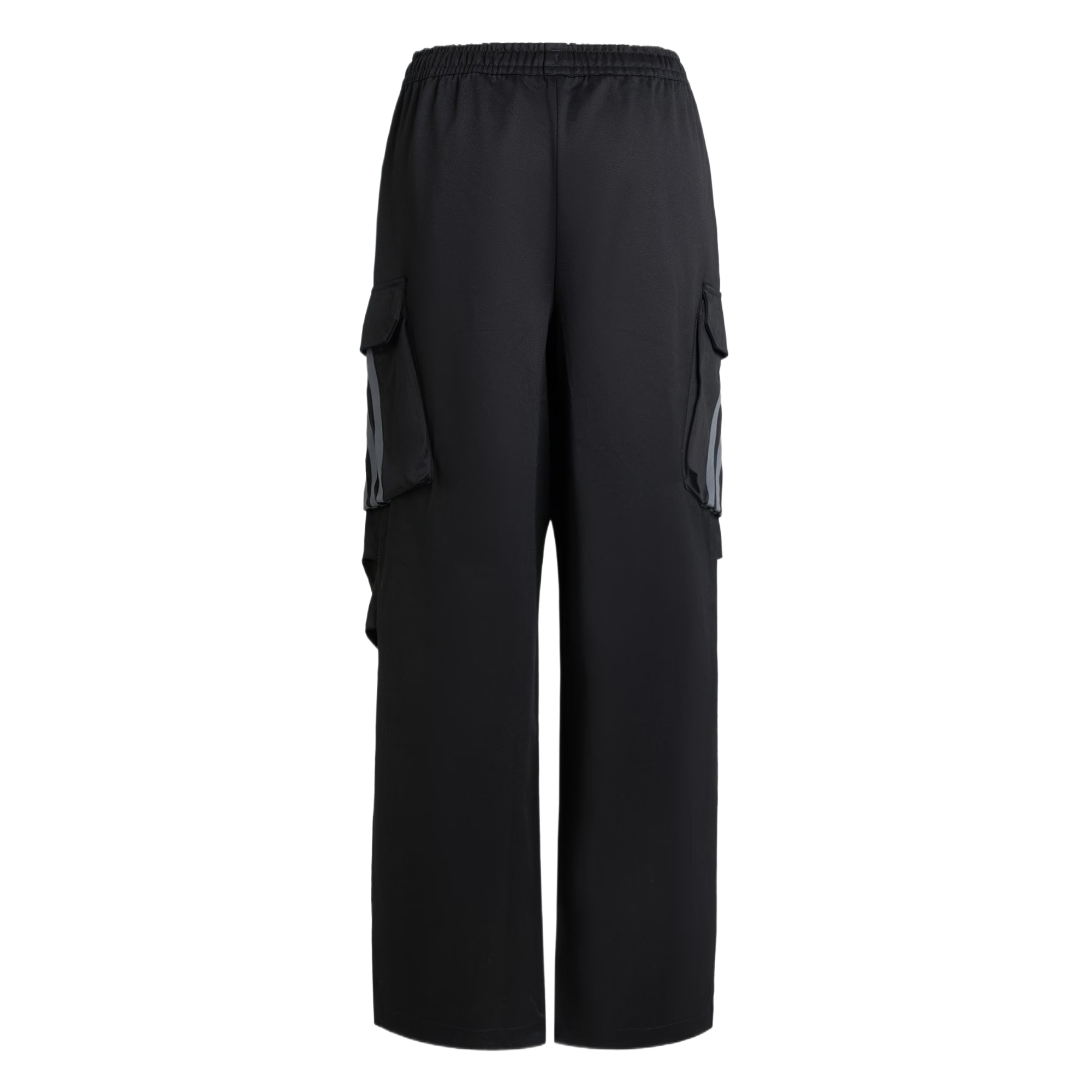картинка Тканые парашютные штаны повседневные брюки women's Adidas, черный от магазина Одежда+