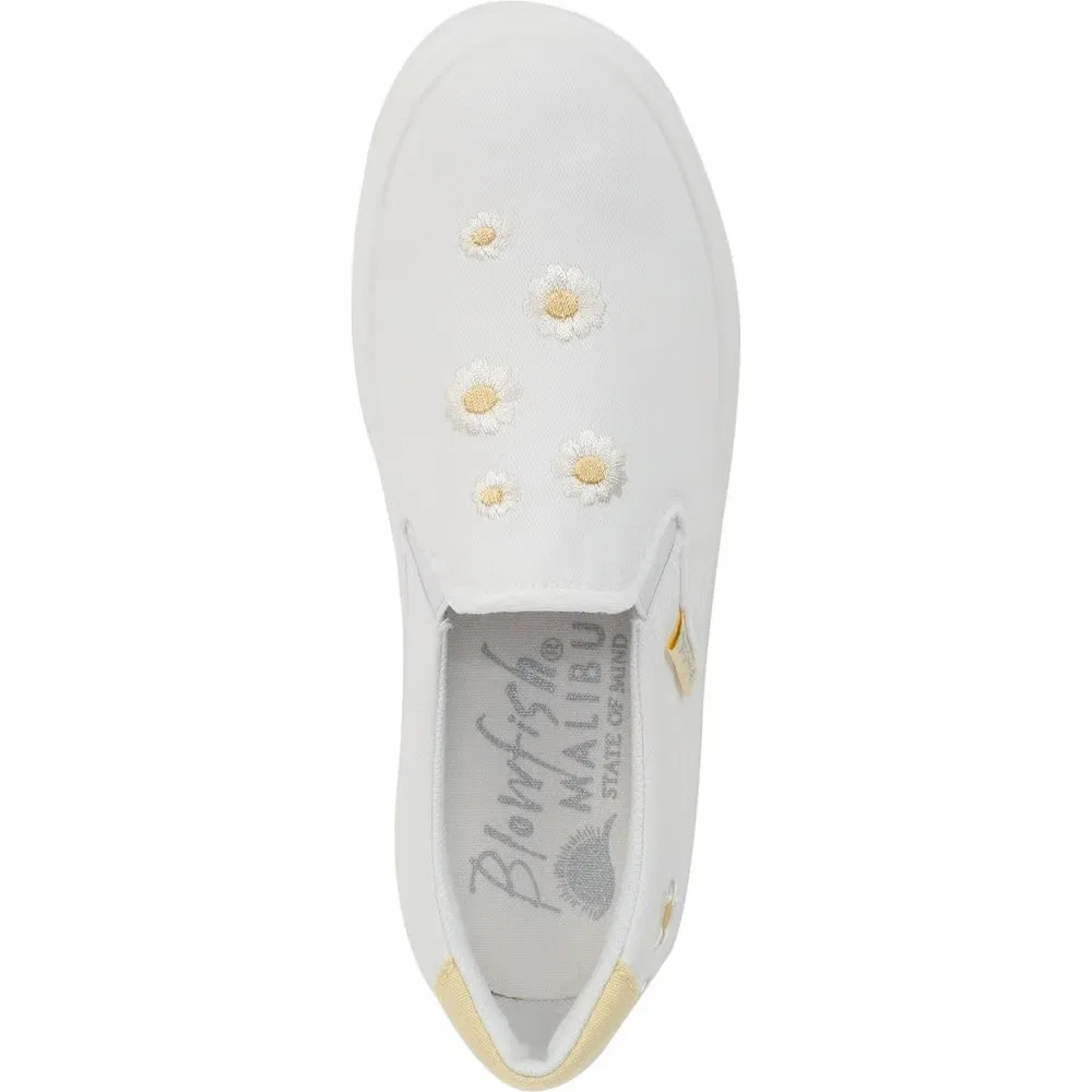 картинка Женские слипоны Havasu Blowfish Malibu, White Daisy Textile от магазина Одежда+