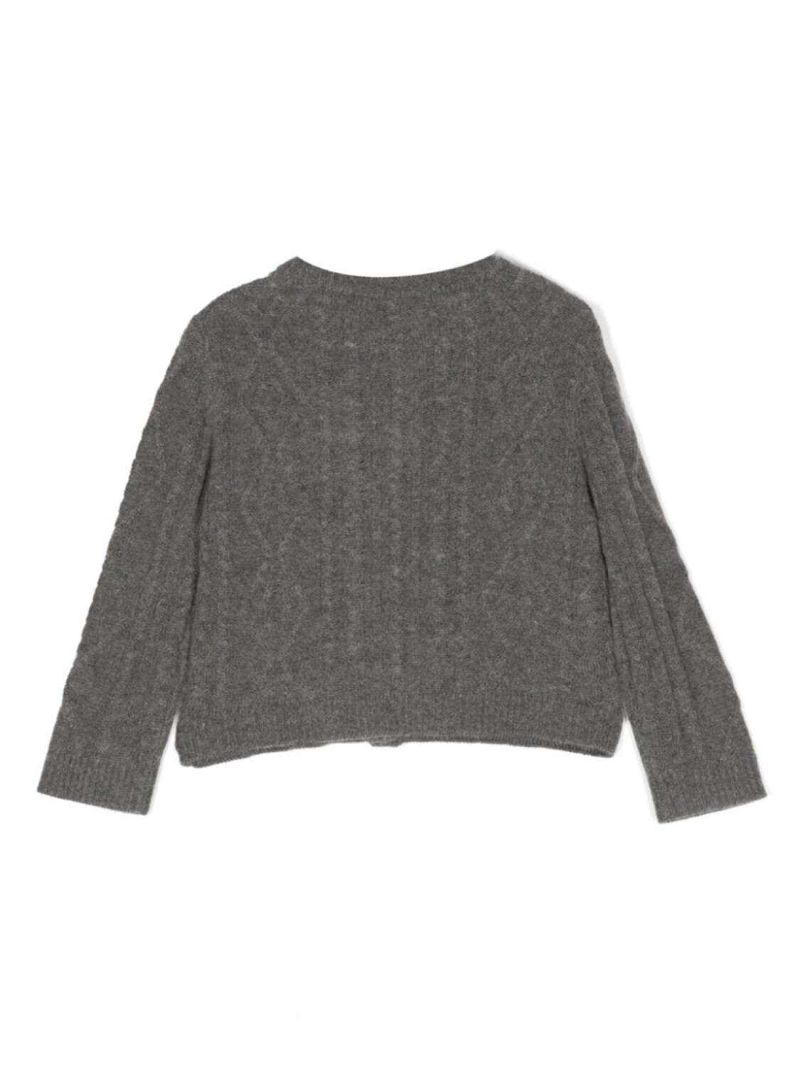 картинка Кардиган Alaska Mini фактурной вязки Cashmere in Love Kids, серый от магазина Одежда+