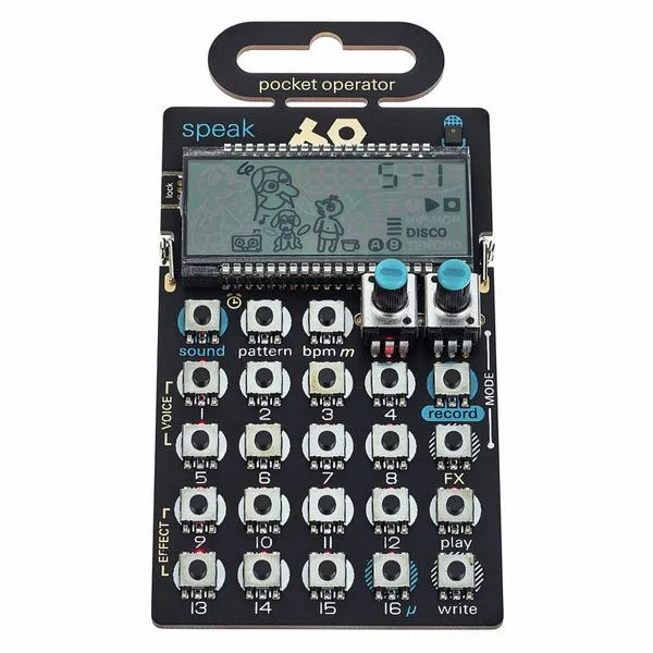 картинка Сэмплер Teenage Engineering PO-35 speak, Black от магазина Одежда+