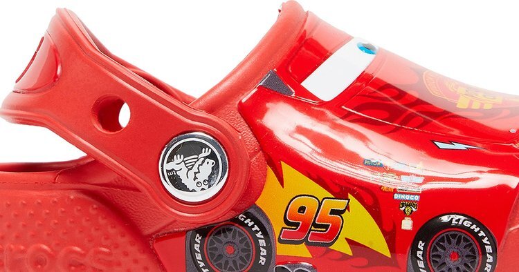 картинка Кроссовки Cars x Classic Clog Kids Lightning McQueen, красный от магазина Одежда+