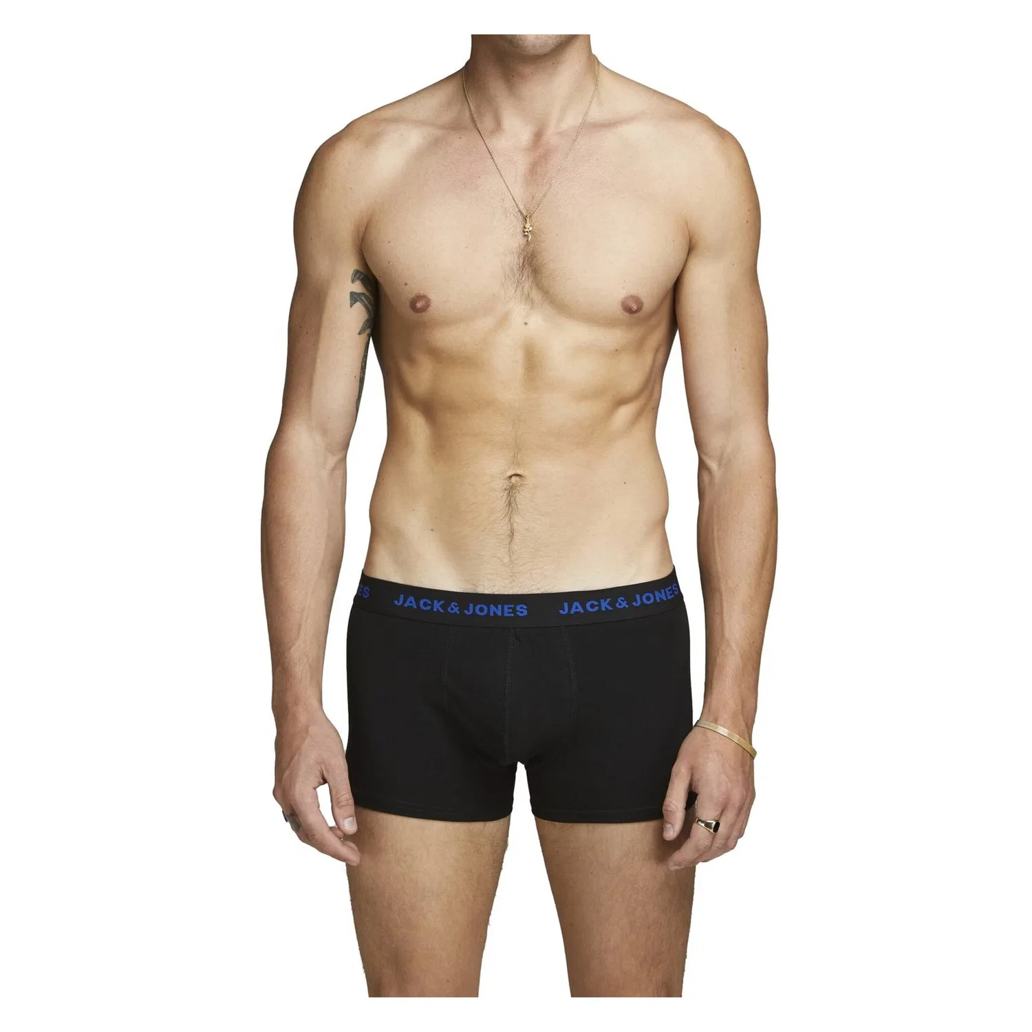 картинка Мужские боксеры классические Jack & Jones, Black от магазина Одежда+