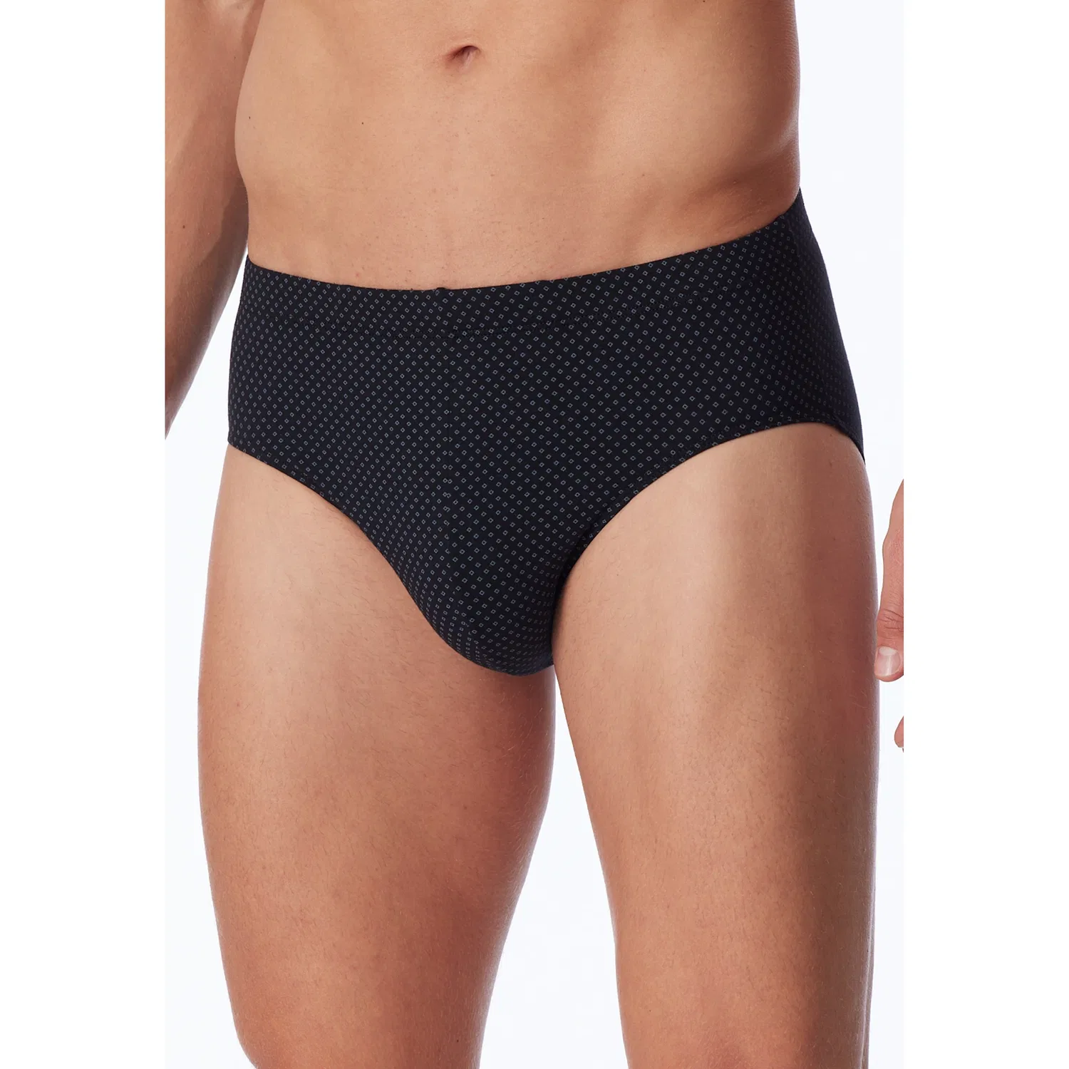 картинка Мужской мини-слип Cotton Casual Schiesser, Black от магазина Одежда+