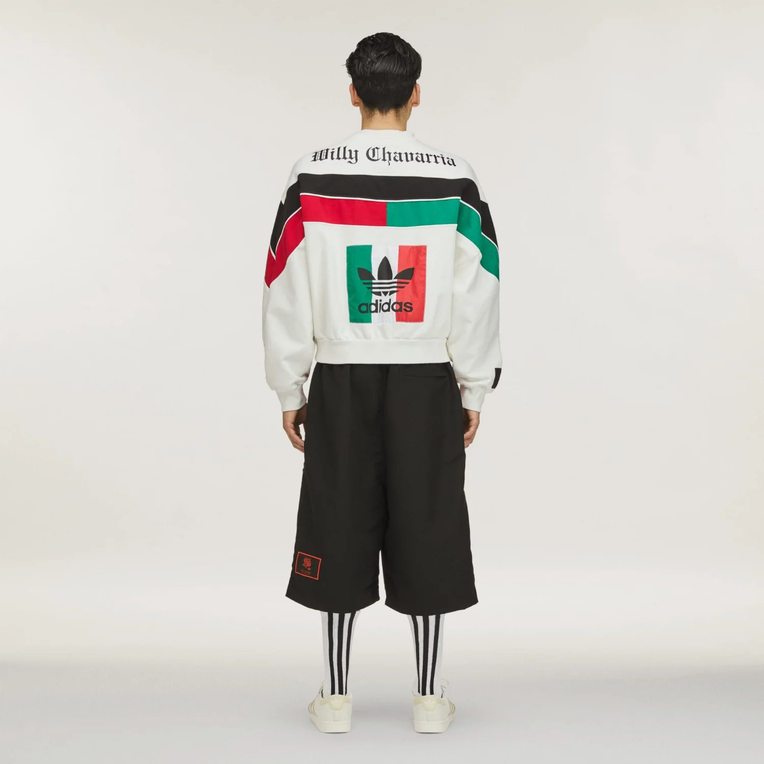 картинка Свитшот Adidas Originals X Willy Chavarria Chicano, экрю от магазина Одежда+