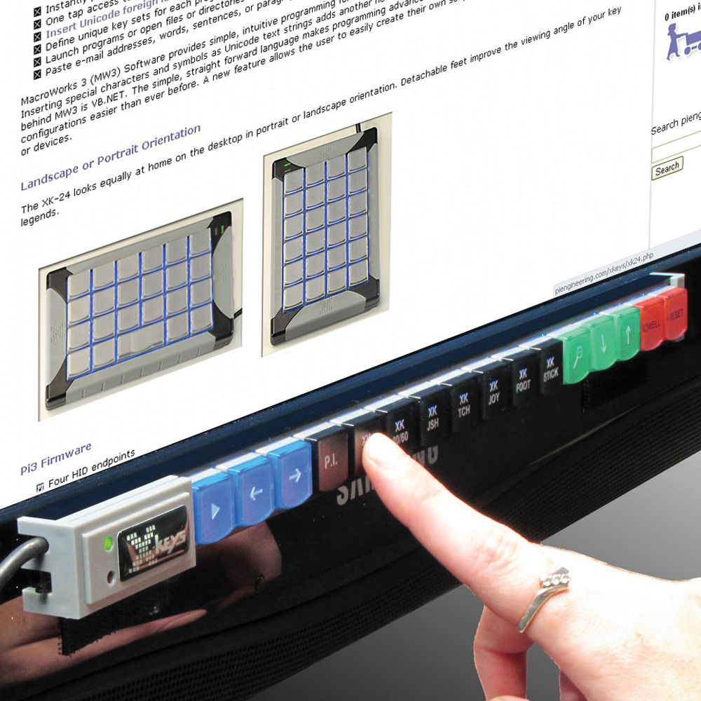 картинка X-keys XK-16 Stick с 16 программируемыми клавишами от магазина Одежда+