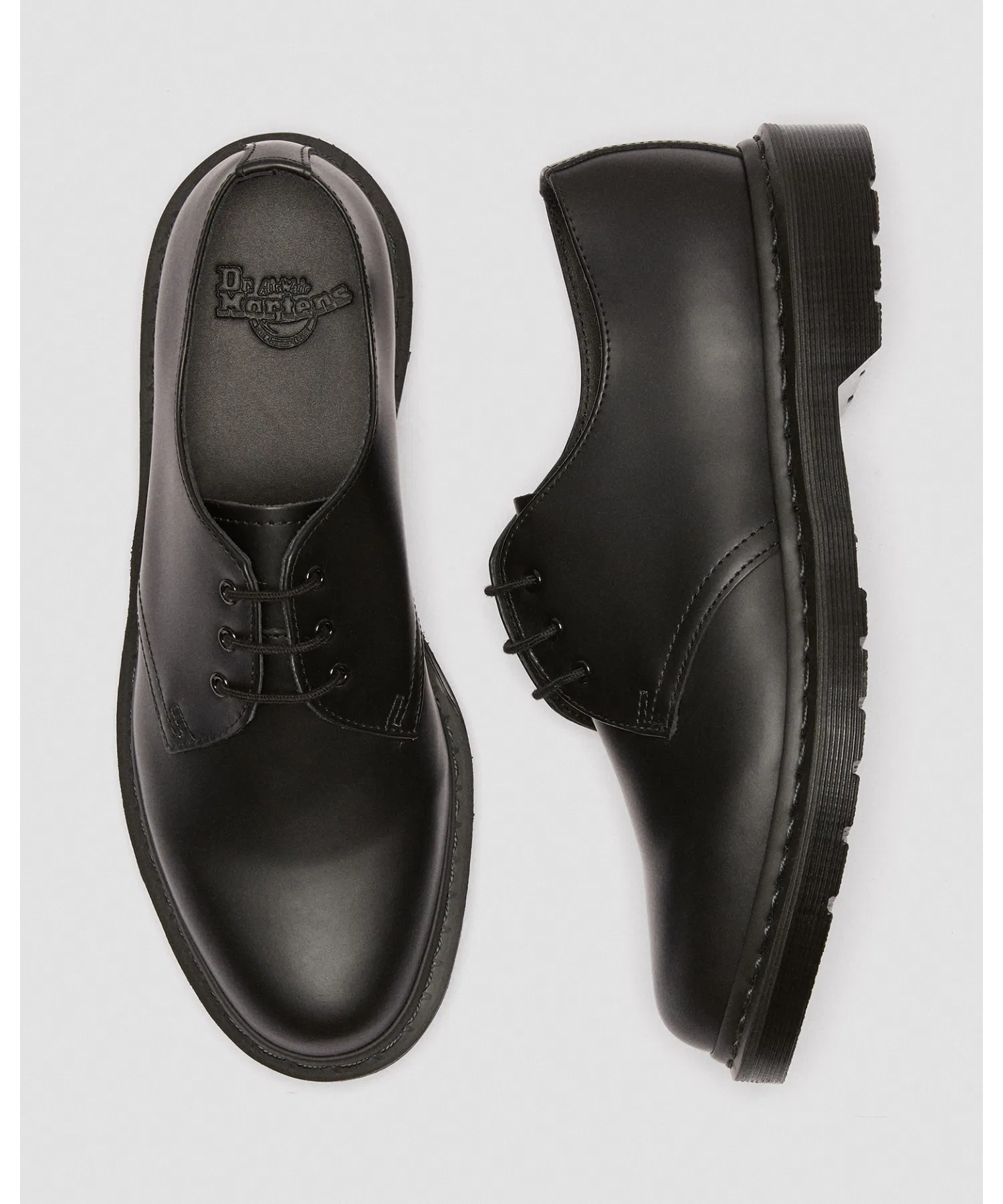картинка Туфли Dr. Martens 1461 Mono 3-hole, классические, монохромные от магазина Одежда+