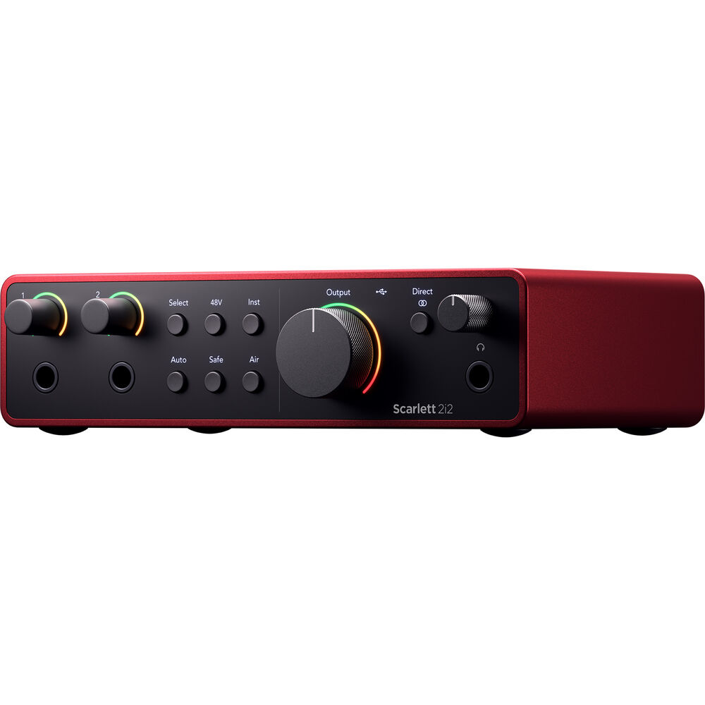 картинка Аудиоинтерфейс Focusrite Scarlett 2i2 USB-C (4-го поколения) от магазина Одежда+