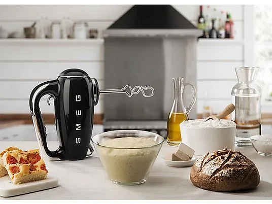 картинка Ручной миксер Smeg HMF01CR, 50's Style, кремовый от магазина Одежда+