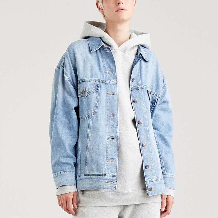 картинка Женская джинсовая куртка Levi's, синий от магазина Одежда+