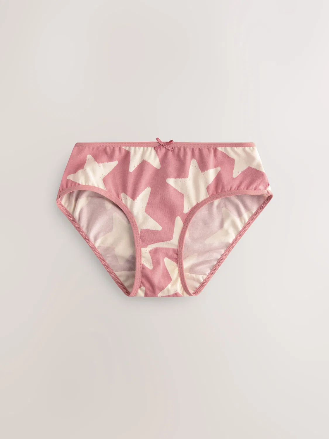 картинка Трусы классические Pink Hearts, 10 пар Next, розовые с сердечками от магазина Одежда+
