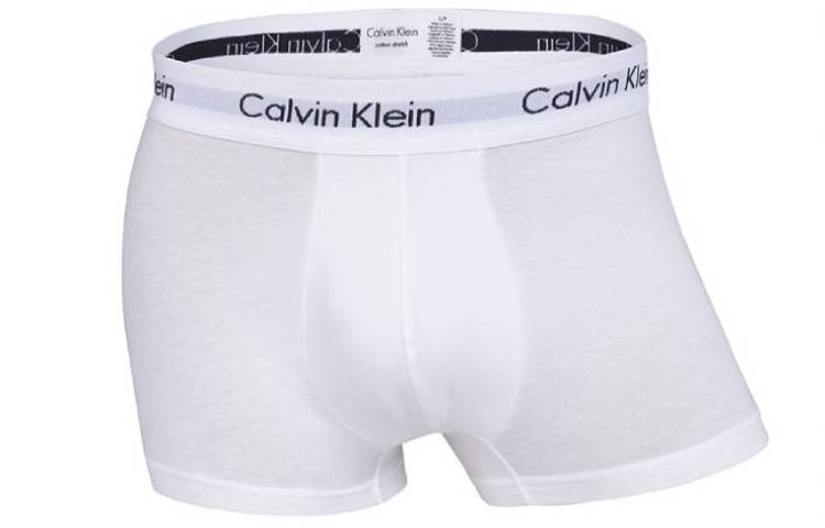 картинка Комплект трусов Calvin Klein, 3 предмета, белый/синий/красный от магазина Одежда+