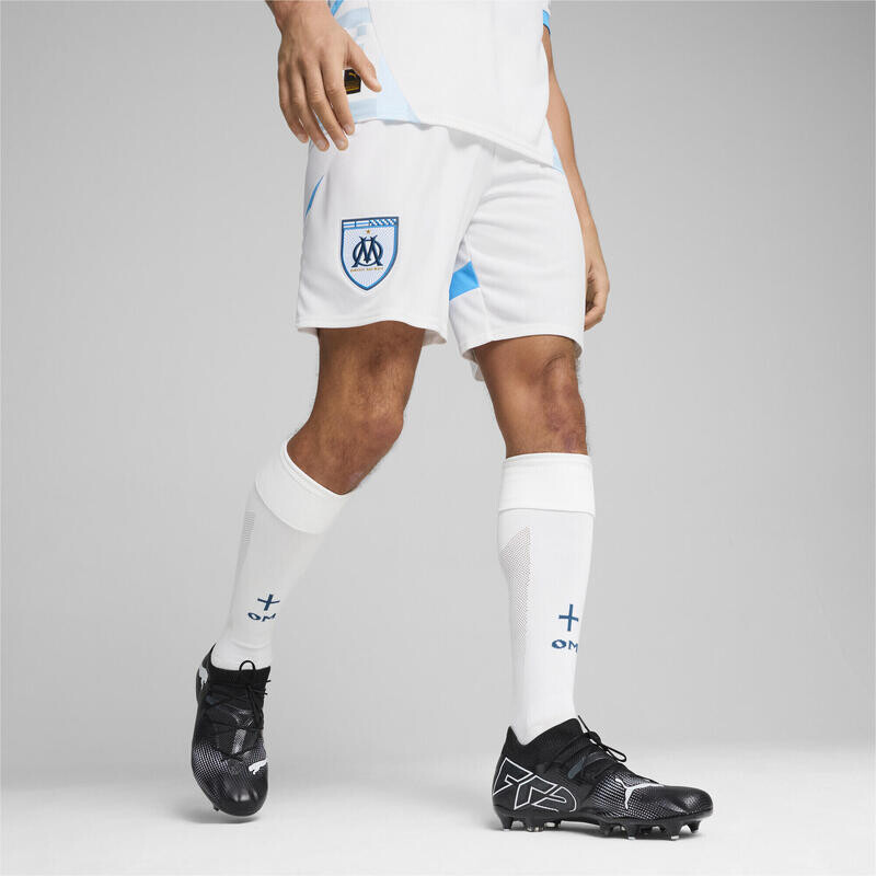 картинка Футбольные шорты Puma, цвет weiss/blau от магазина Одежда+