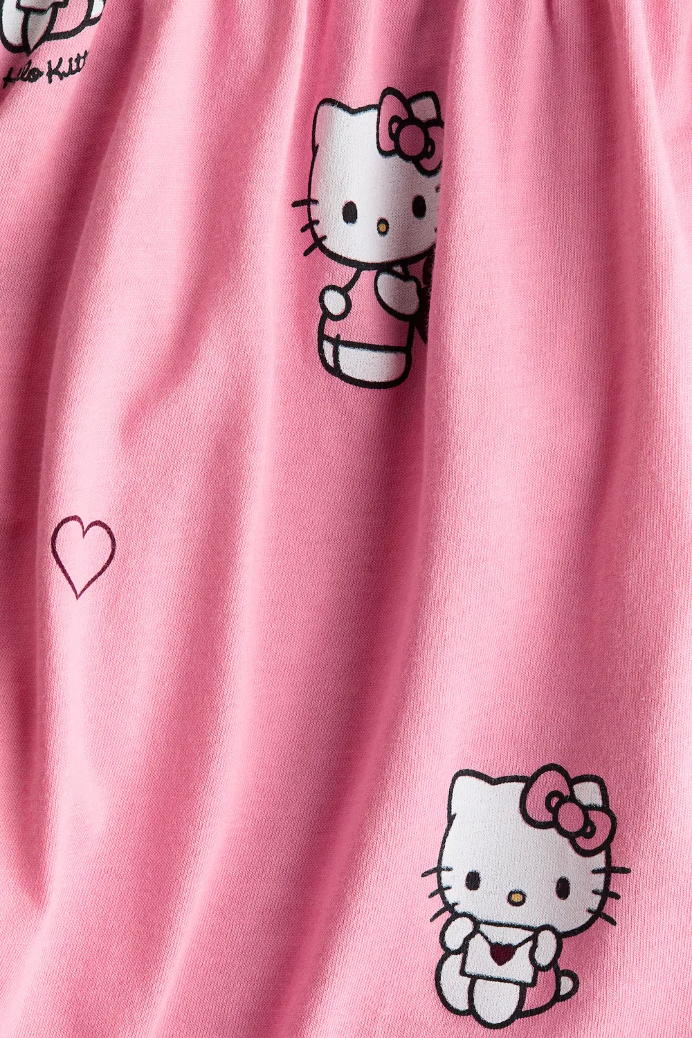 картинка Трикотажное платье с принтом H&M, Hellrosa/Hello Kitty от магазина Одежда+