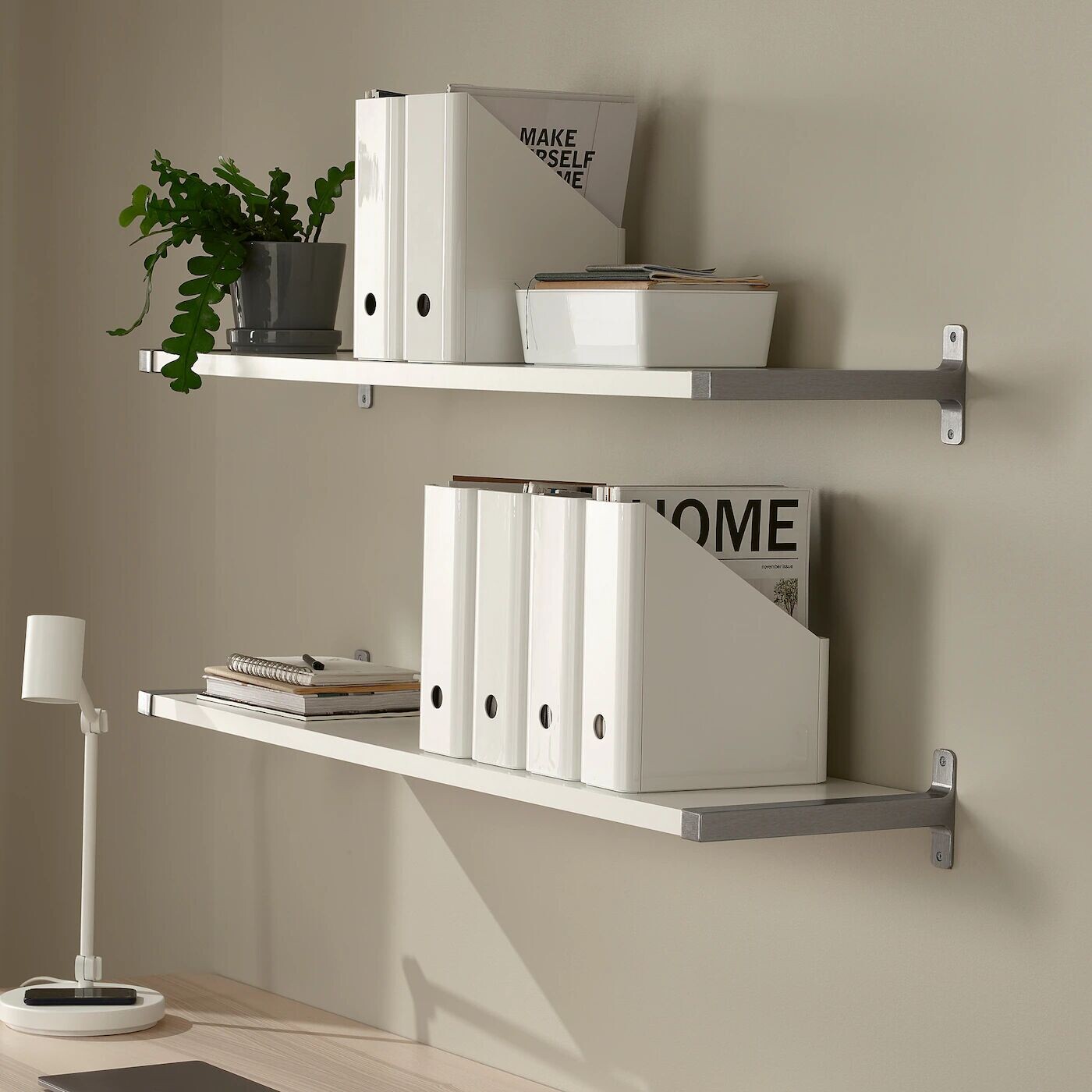 картинка Коллектор журналов, белый, KUGGIS IKEA от магазина Одежда+