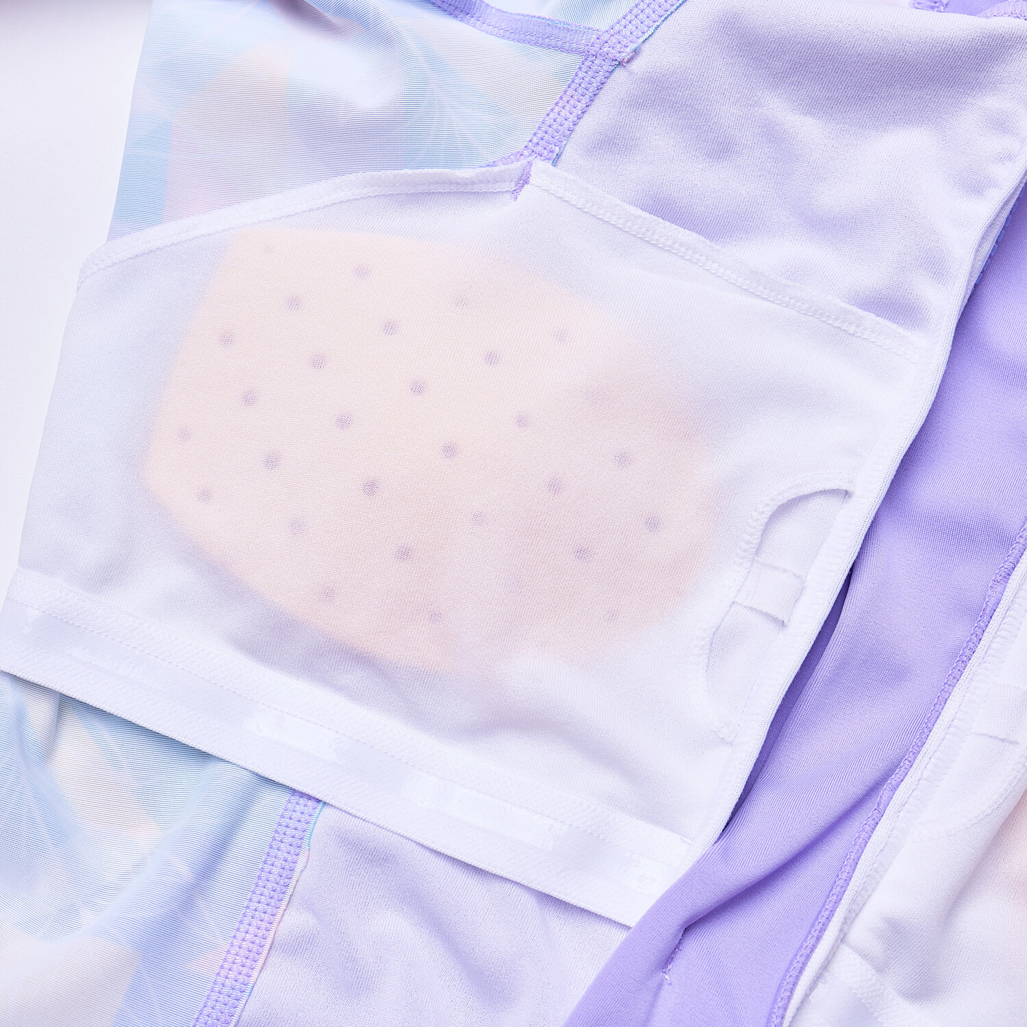 картинка Сплошной купальник с юбкой и длинными рукавами SUZY PURPLE Olaian от магазина Одежда+