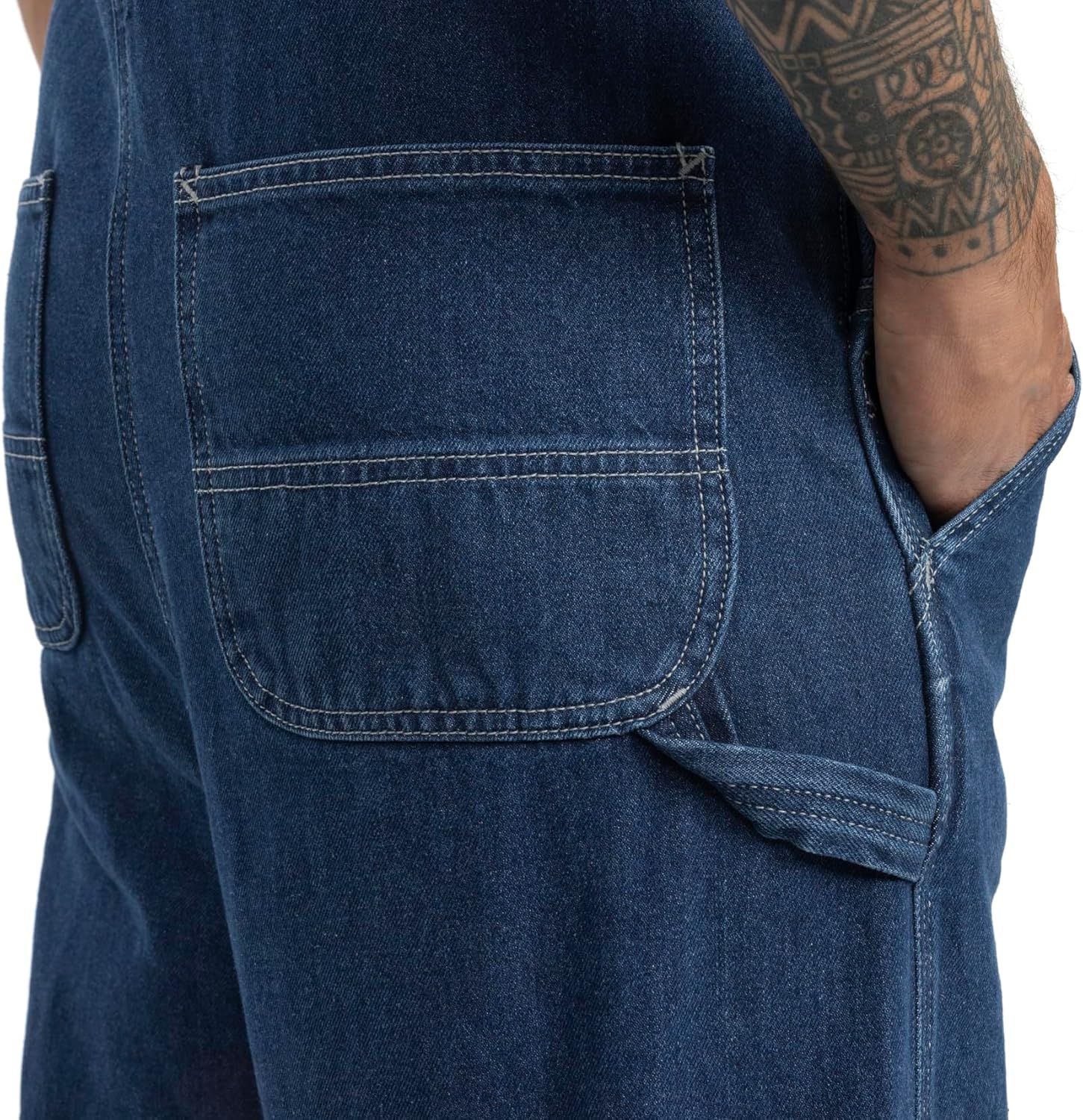 картинка Комбинезон Carhartt Loose Fit Denim, темно-синий от магазина Одежда+