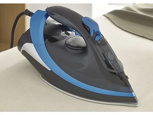 картинка Паровой утюг Koenic KSI 2625 2600W, черный / синий от магазина Одежда+