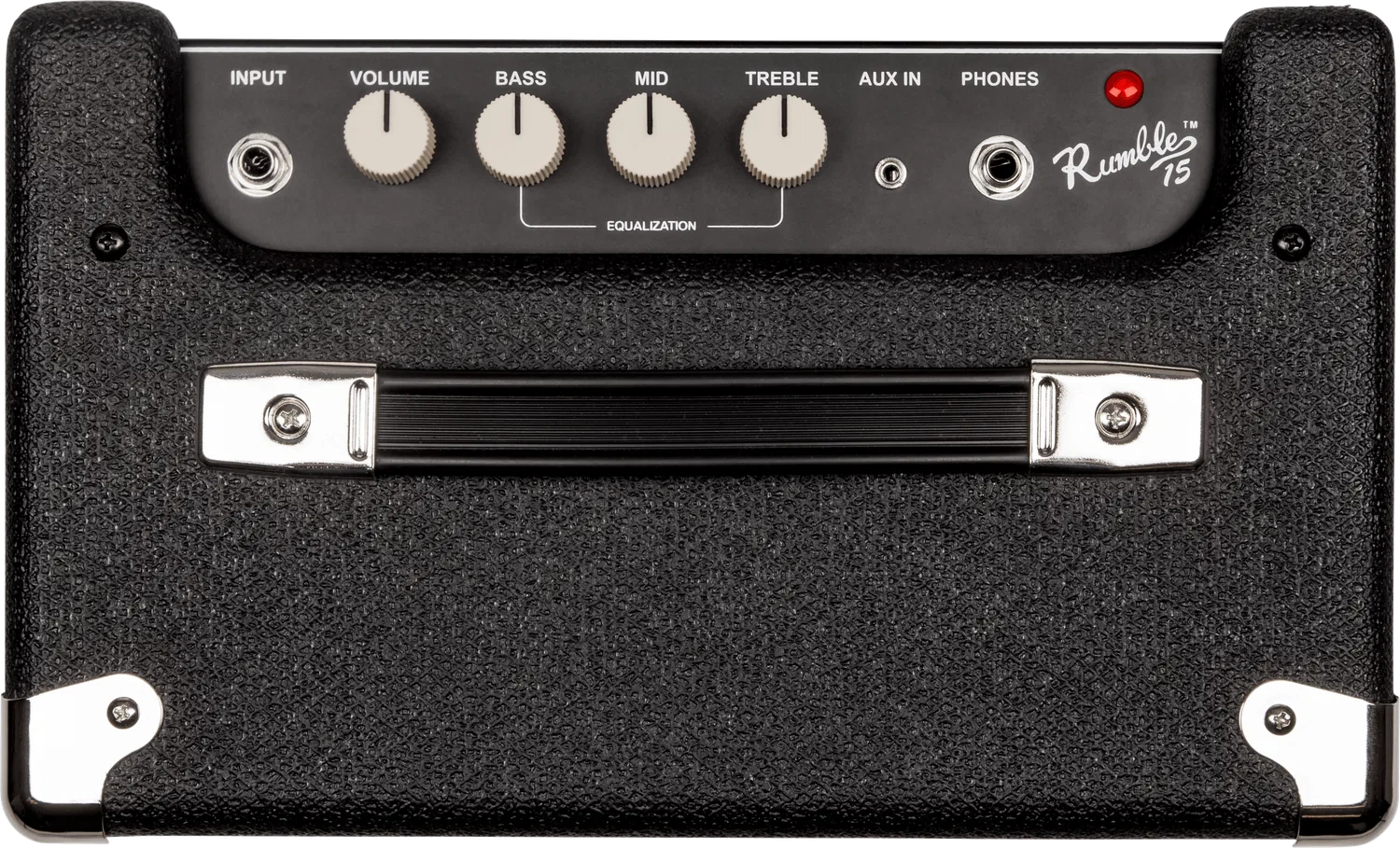 картинка Комбоусилитель 15 Вт Fender Rumble 15, Black and Silver от магазина Одежда+