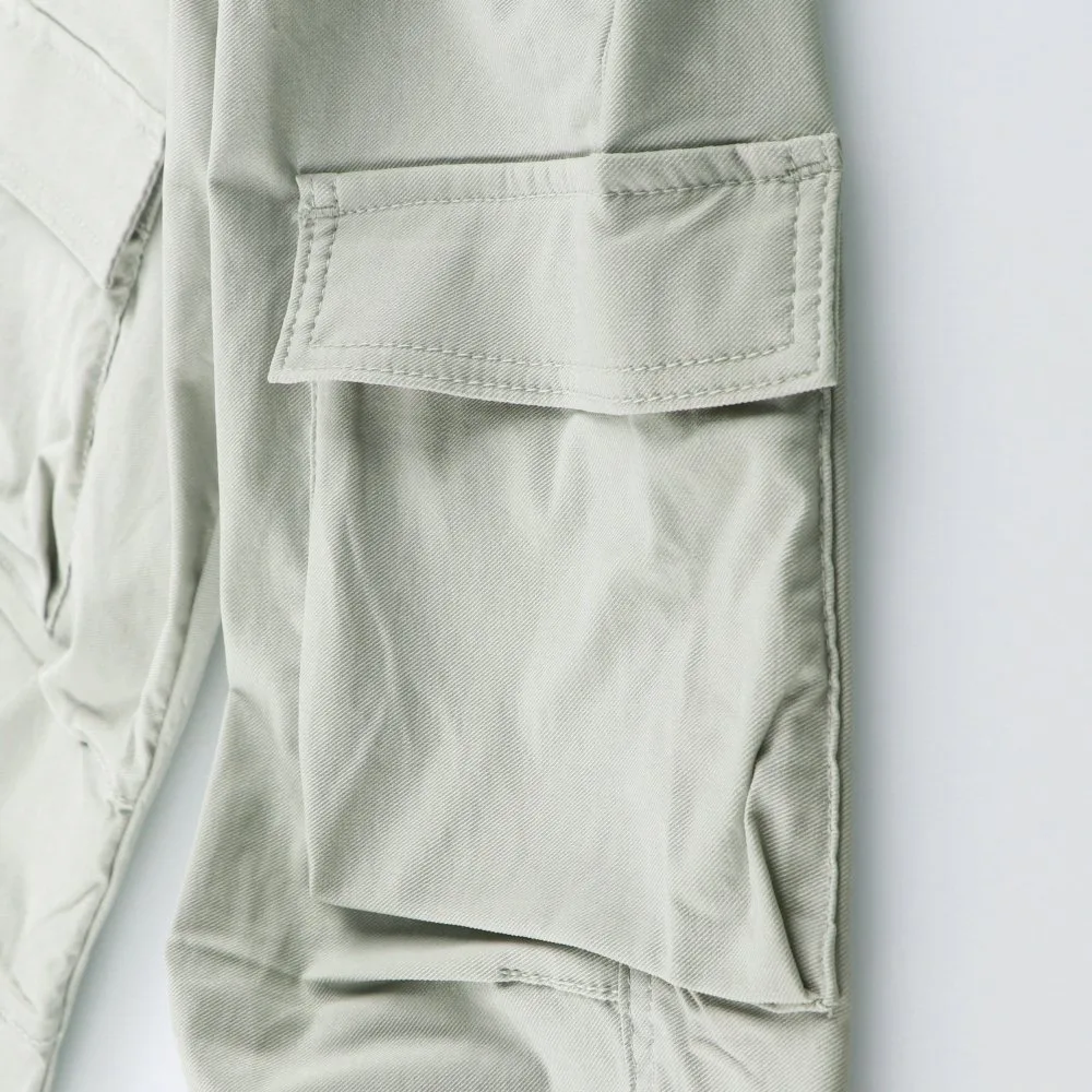 картинка Брюки-карго из эластичной саржи Branshes, Light gray от магазина Одежда+